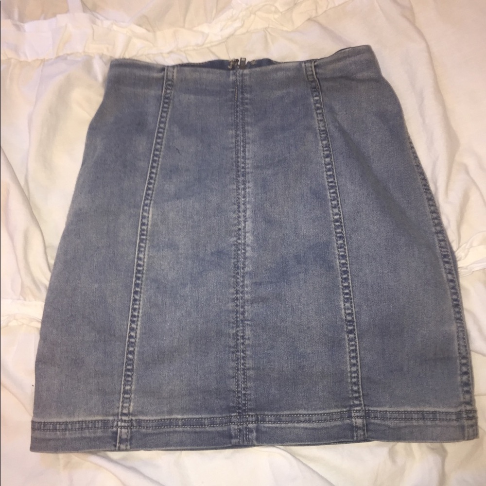Free people mini skirt